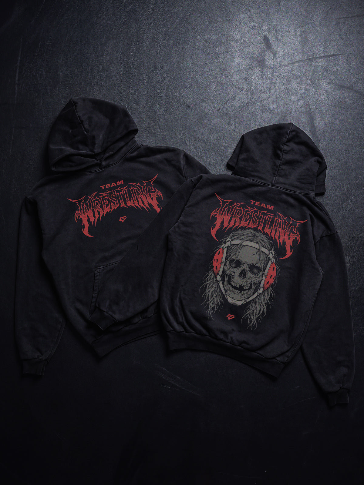 Team Wrestling Hoodie - Red