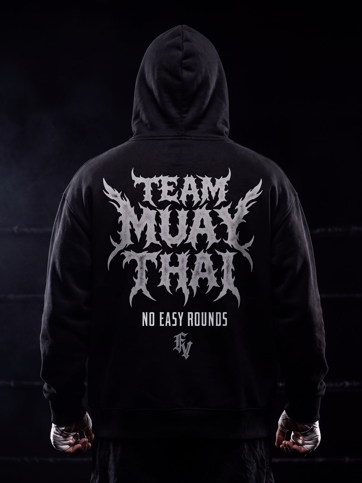 Team Muay Thai Hoodie - Black