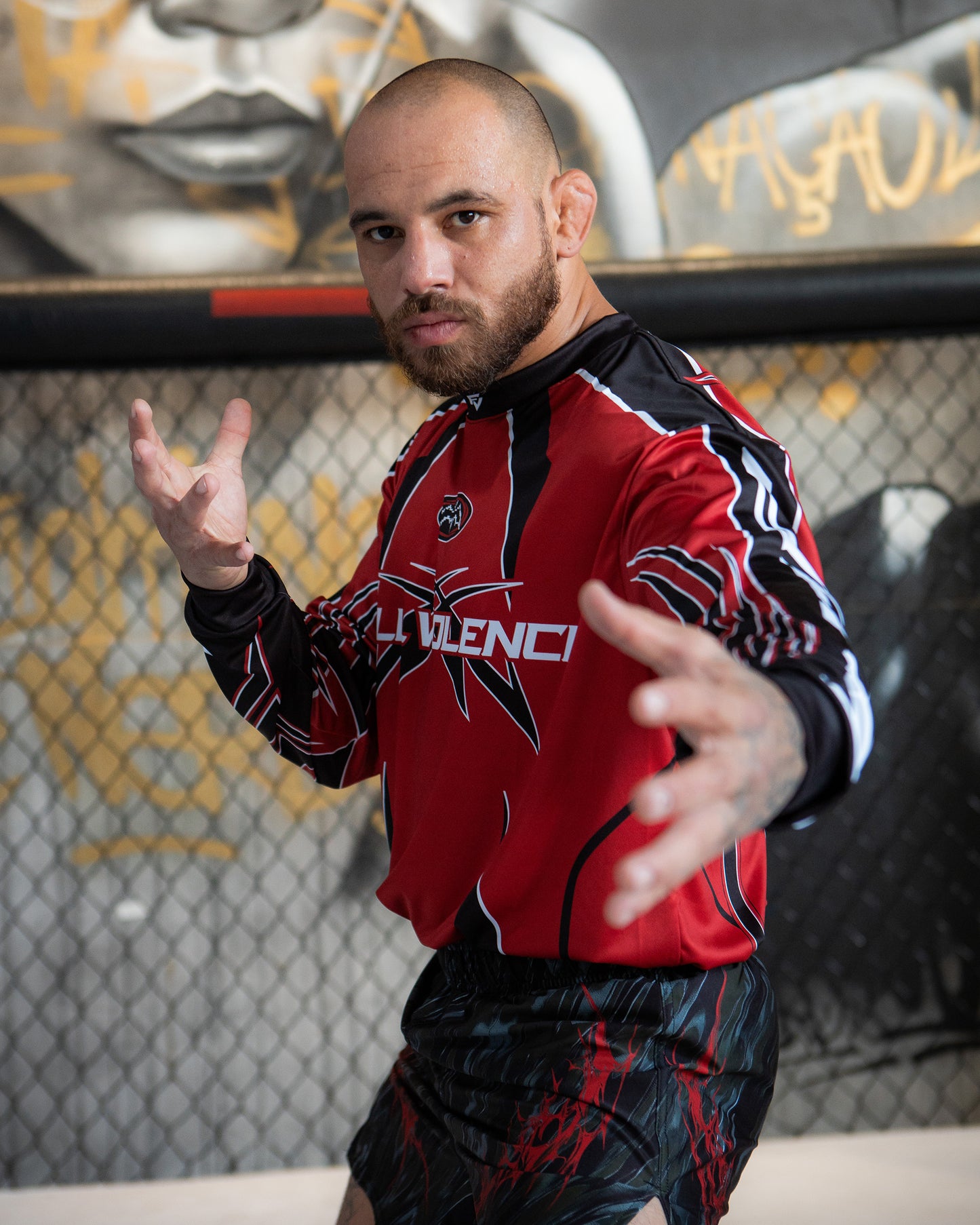 Cyberstrike Red Active Longsleeve