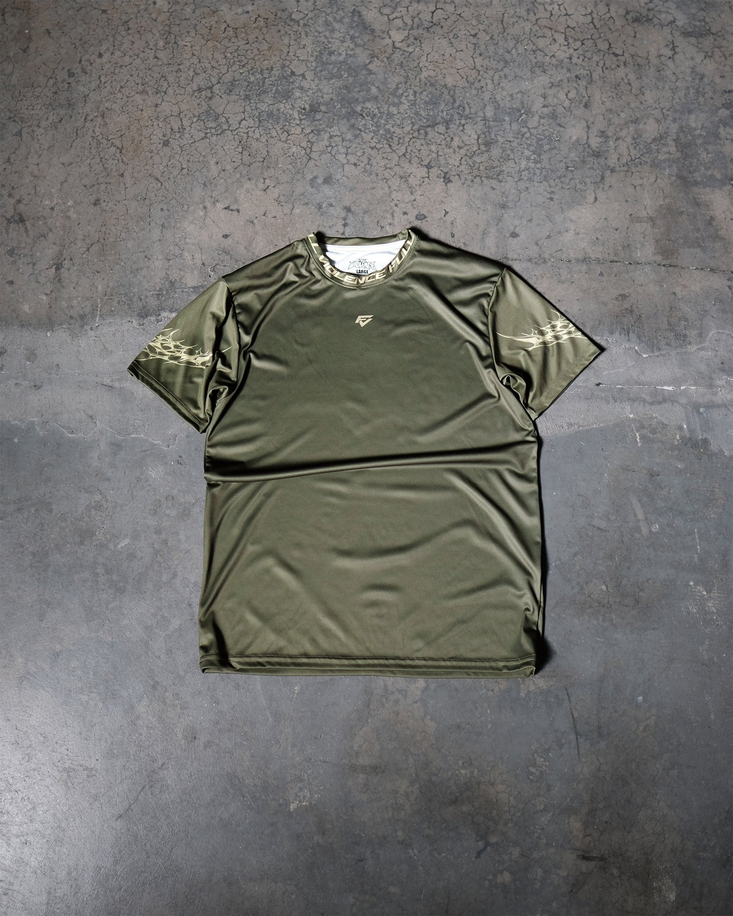 FV Cyber Athletic Tee in Green