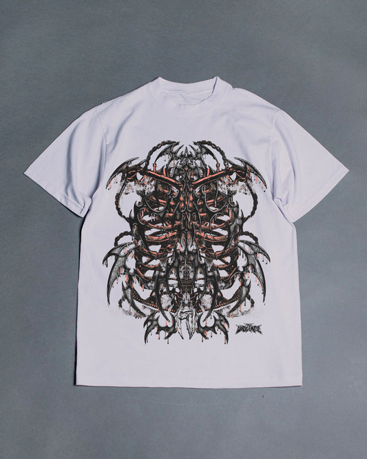 Ribcage "Classic" Tee in White
