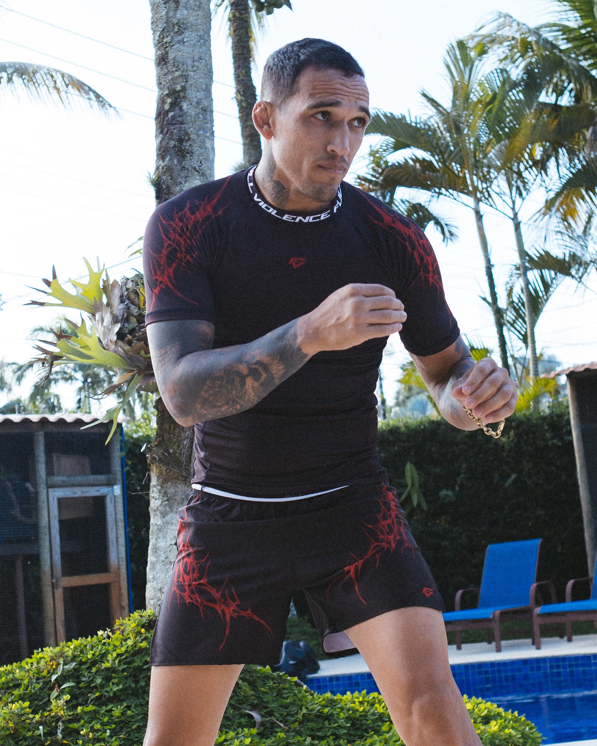Cyberstrike Black Rash Guard