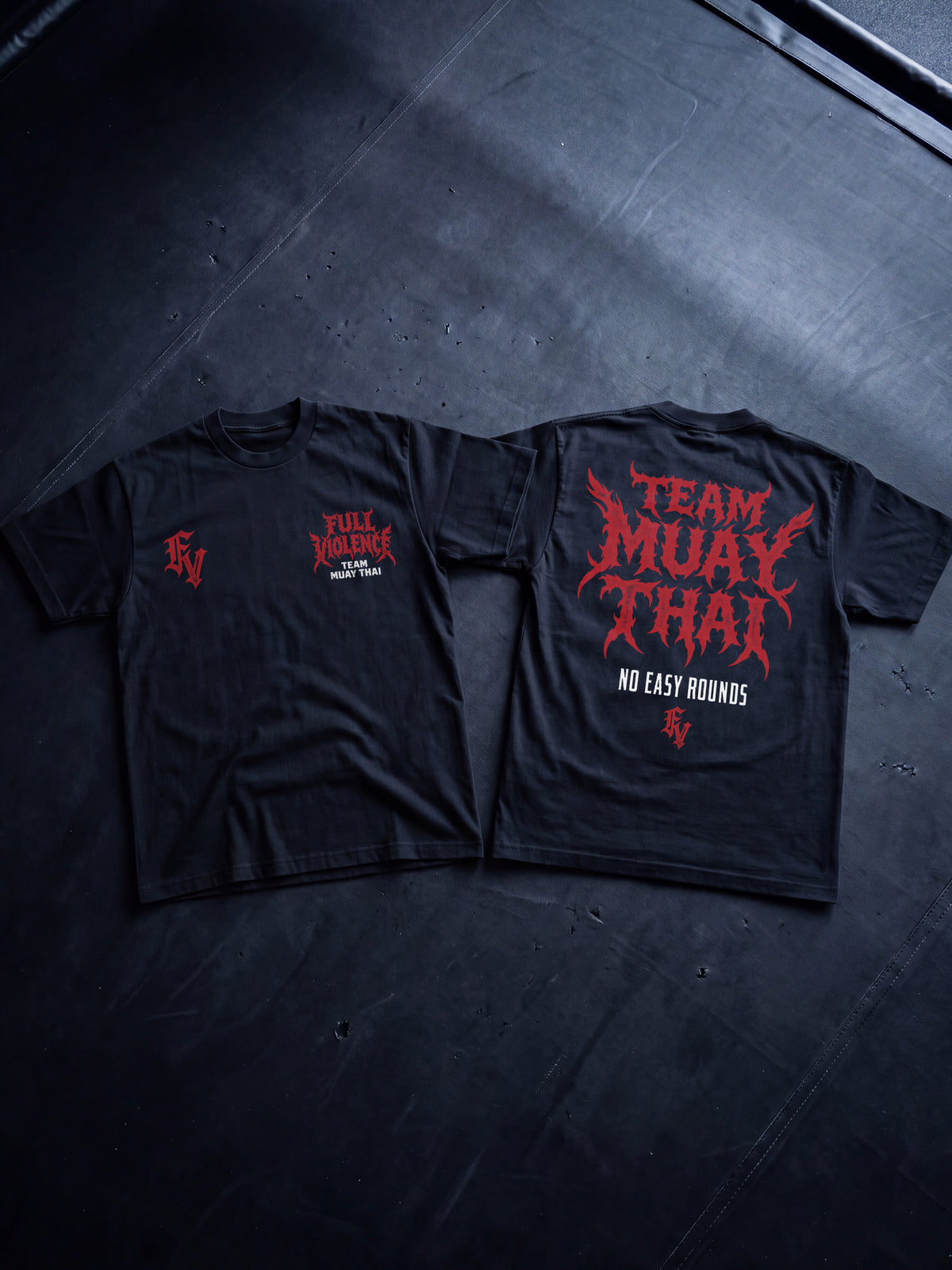 Team Muay Thai Classic Tee - Black