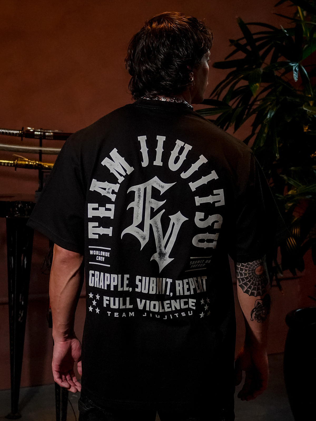 Team Jiu Jitsu Classic Tee - Black