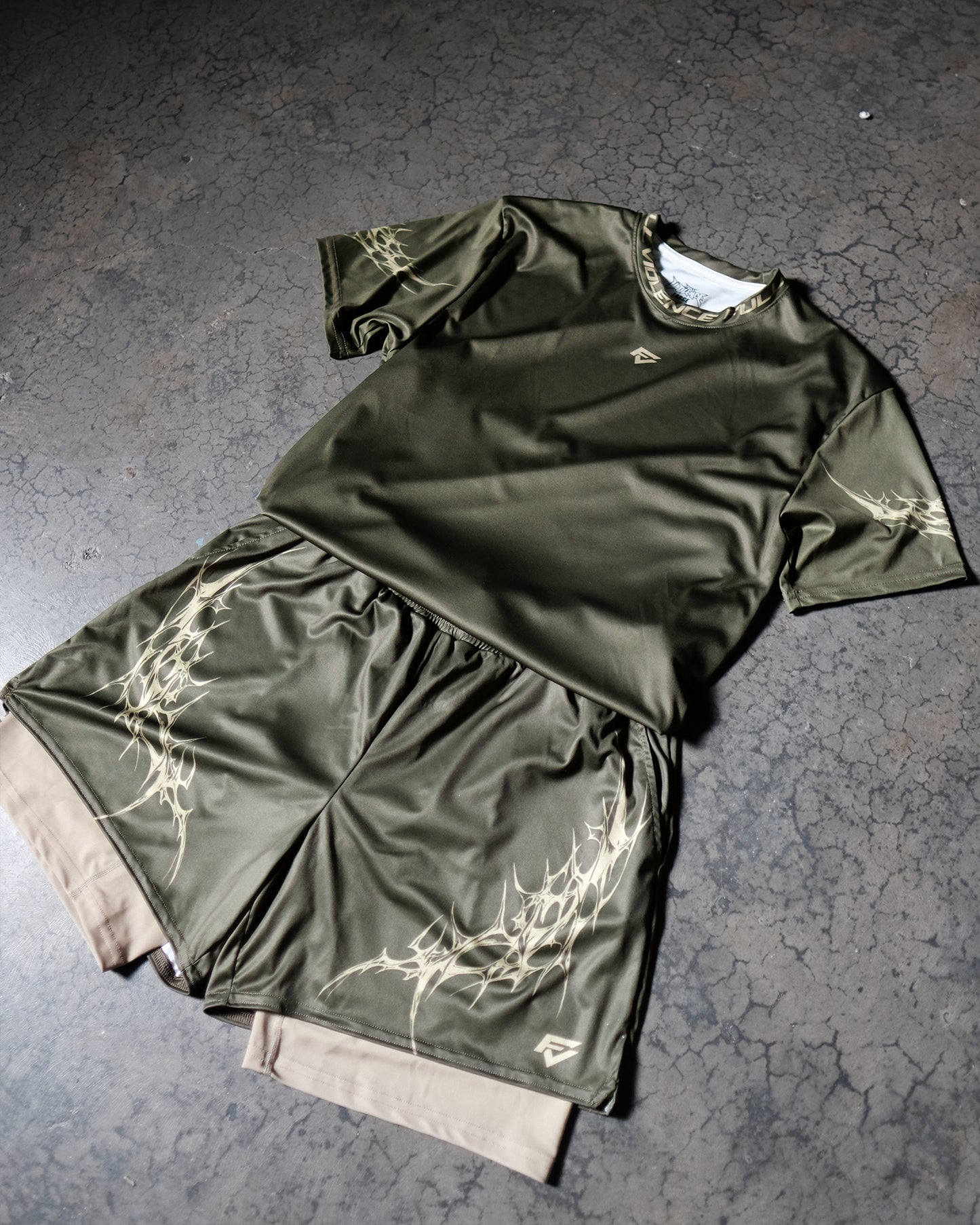 FV Cyber Athletic Tee in Green