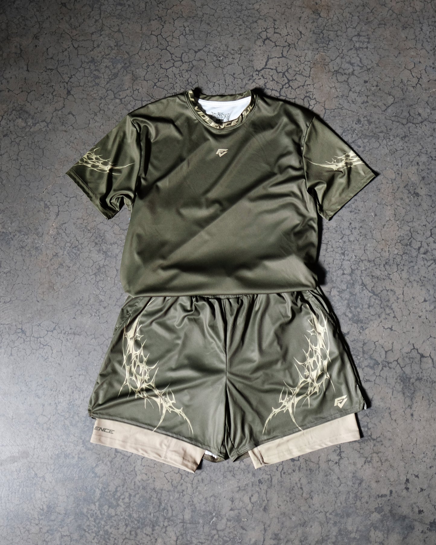 FV Cyber Athletic Tee in Green