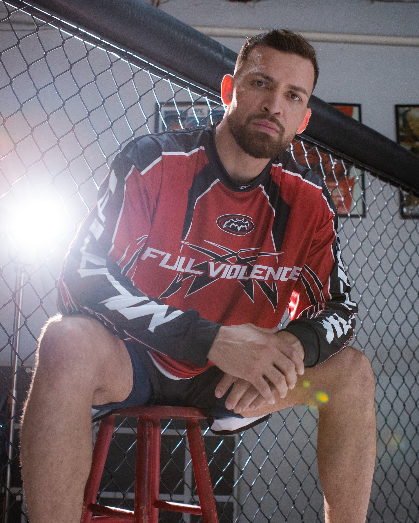 Cyberstrike Red Active Longsleeve