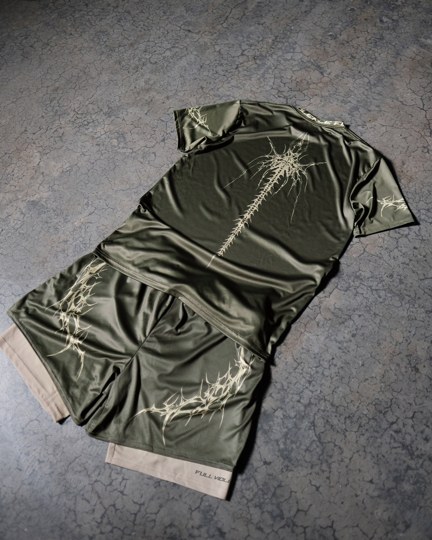 FV Dual Layer Shorts in Green
