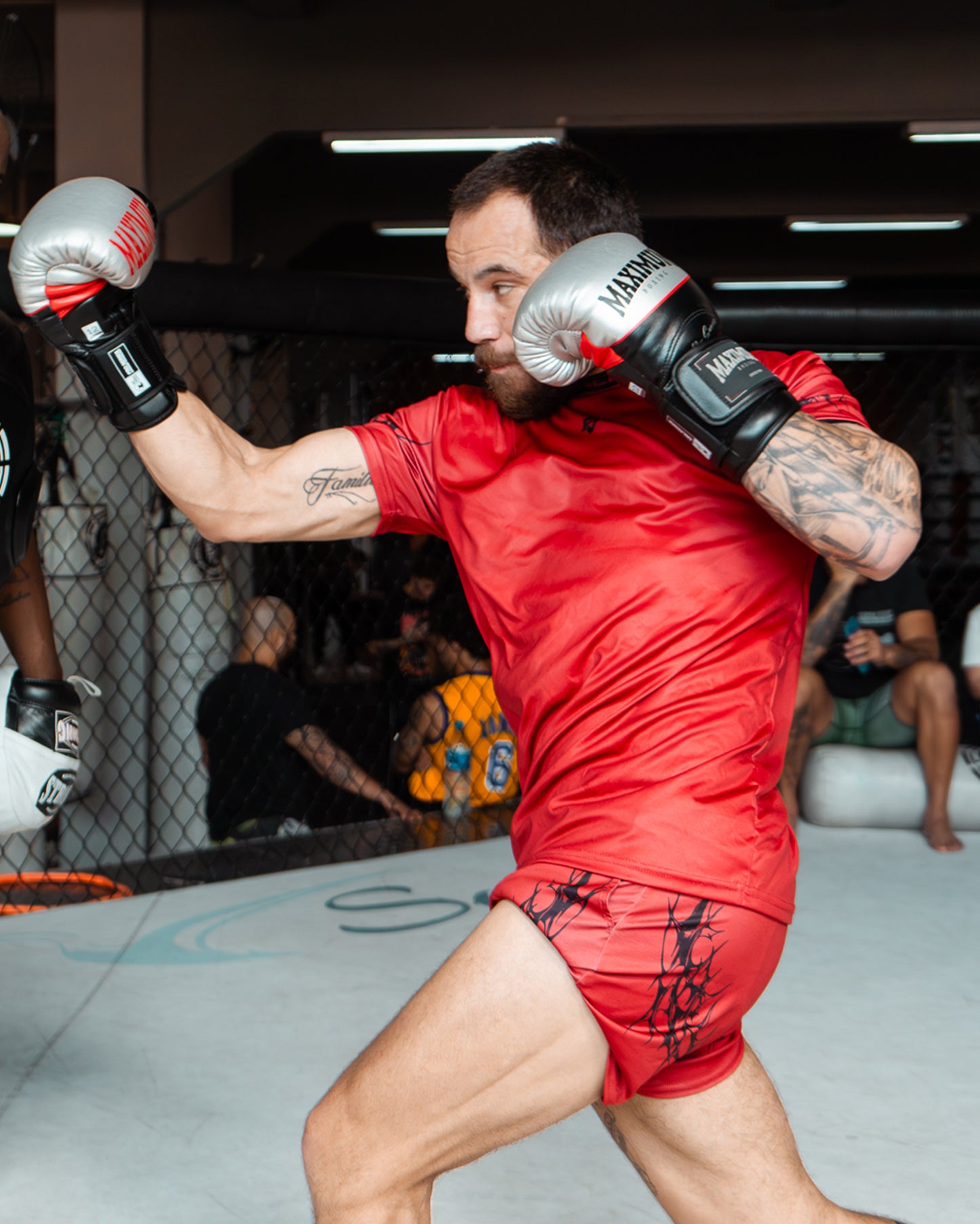 FV Dual Layer Shorts in Red