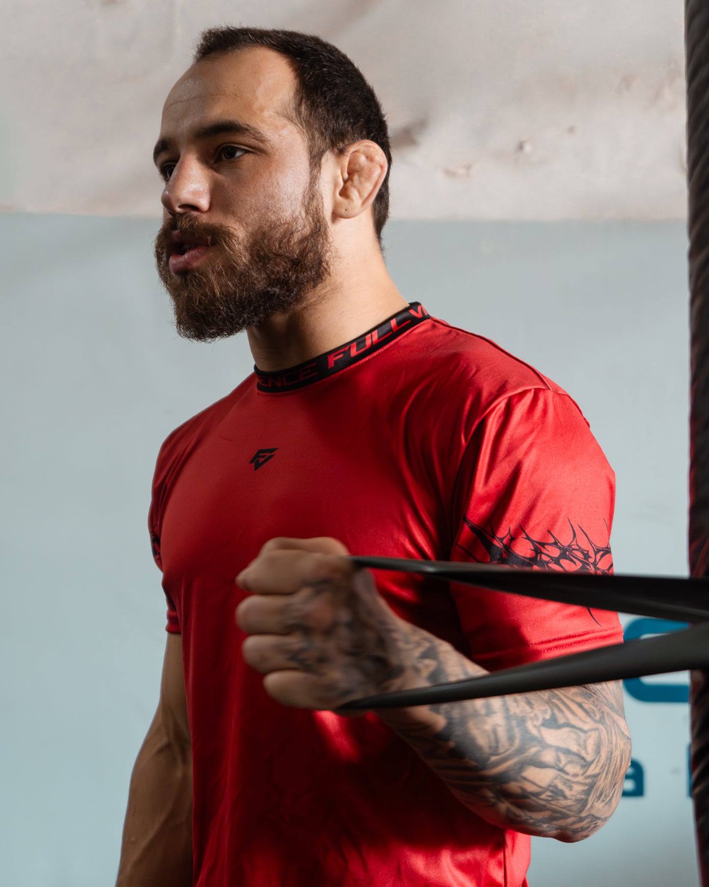 FV Cyber Athletic Tee in Red