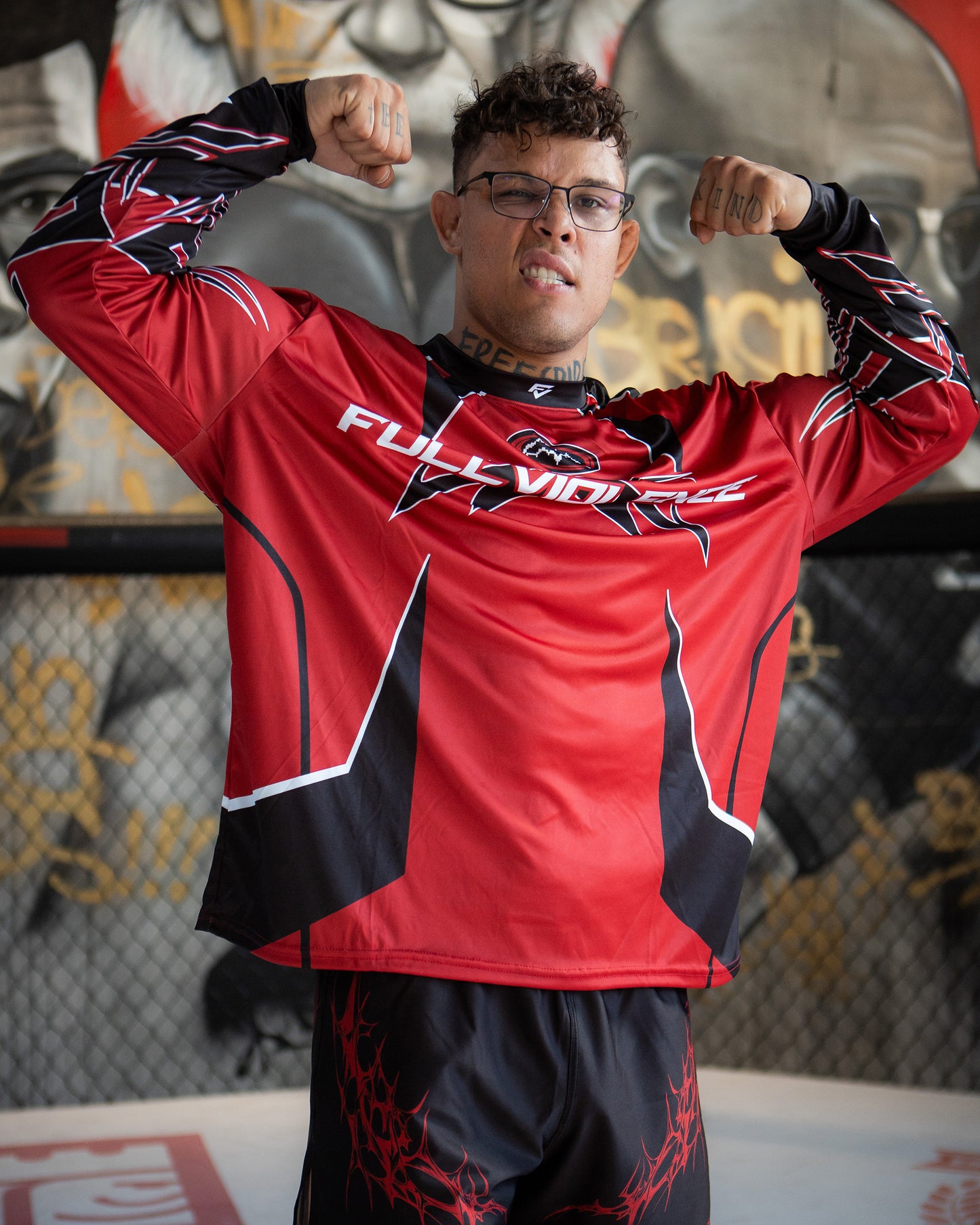 Cyberstrike Red Active Longsleeve