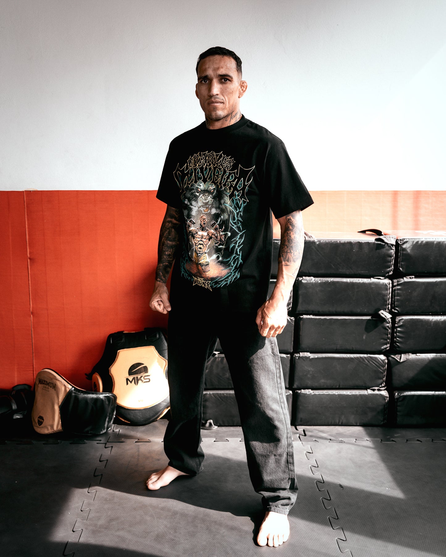 Lion Spirit "Classic" Tee in Black