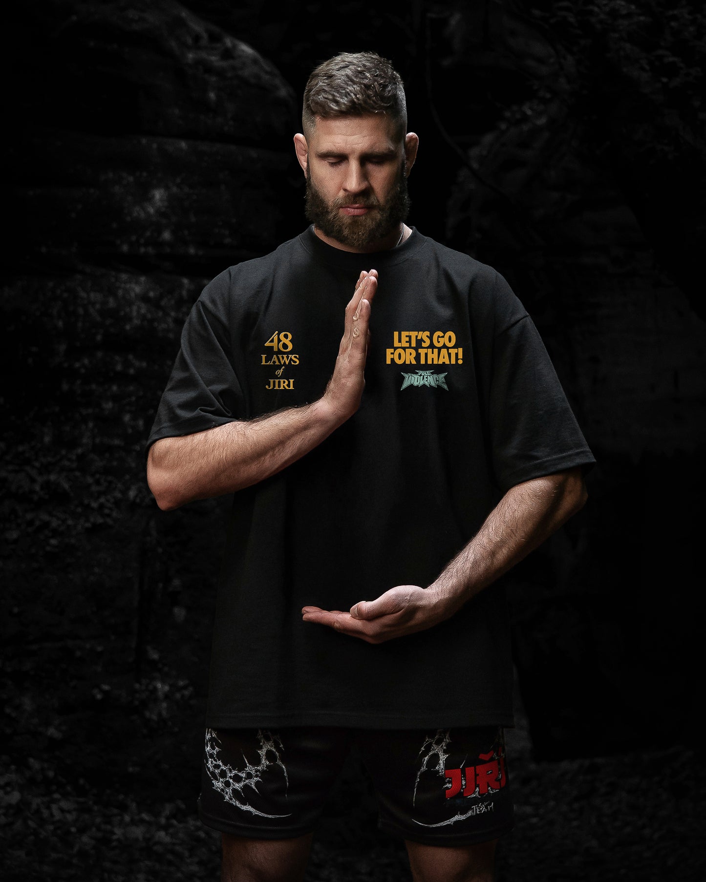 48 Laws of Jiri "Classic" Tee in Black