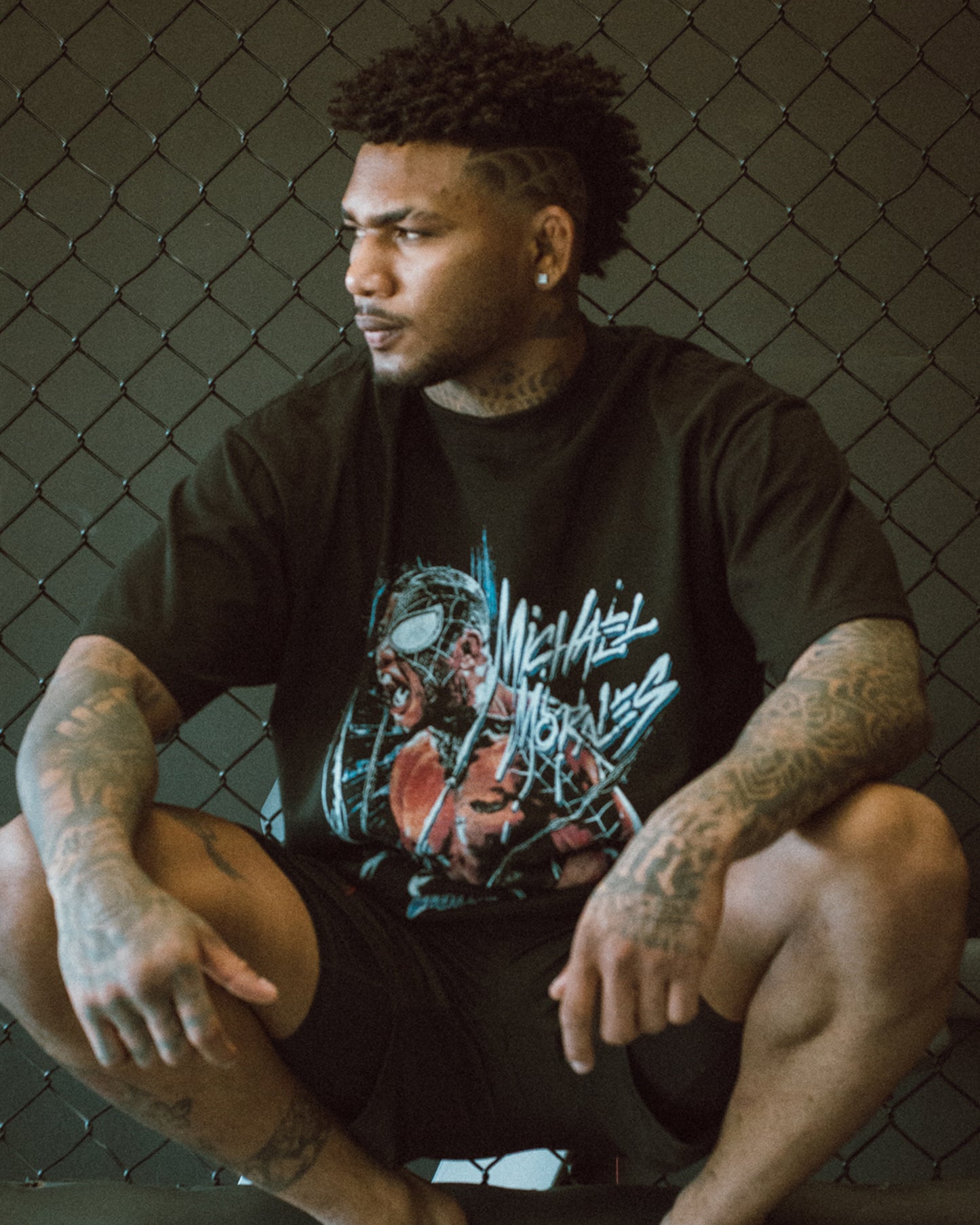 SpiderMorales "Classic" Tee in Black