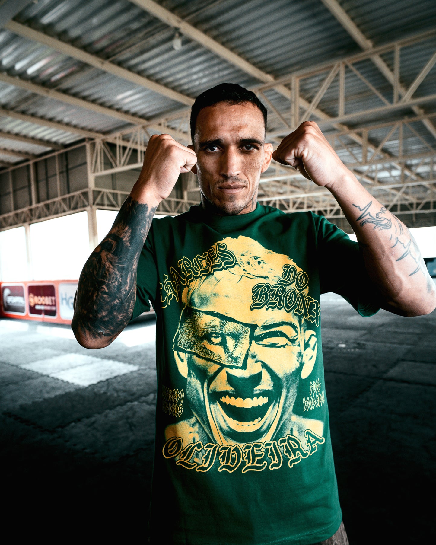 Eye of the Lion "Classic" Tee in Green