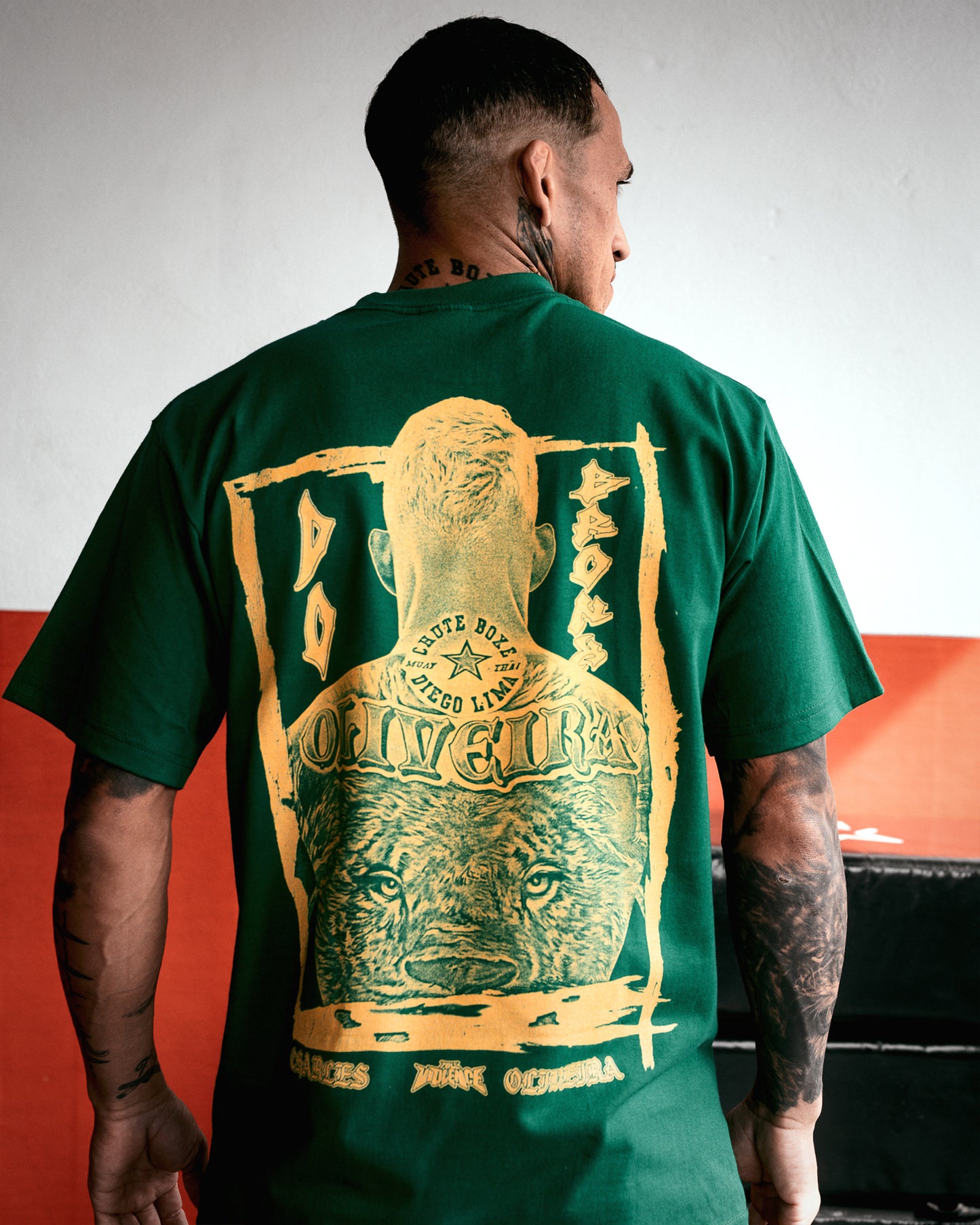 Eye of the Lion "Classic" Tee in Green