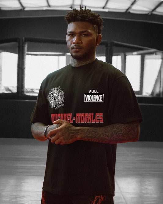 Across the Octagon Tour "Classic" Tee in Black
