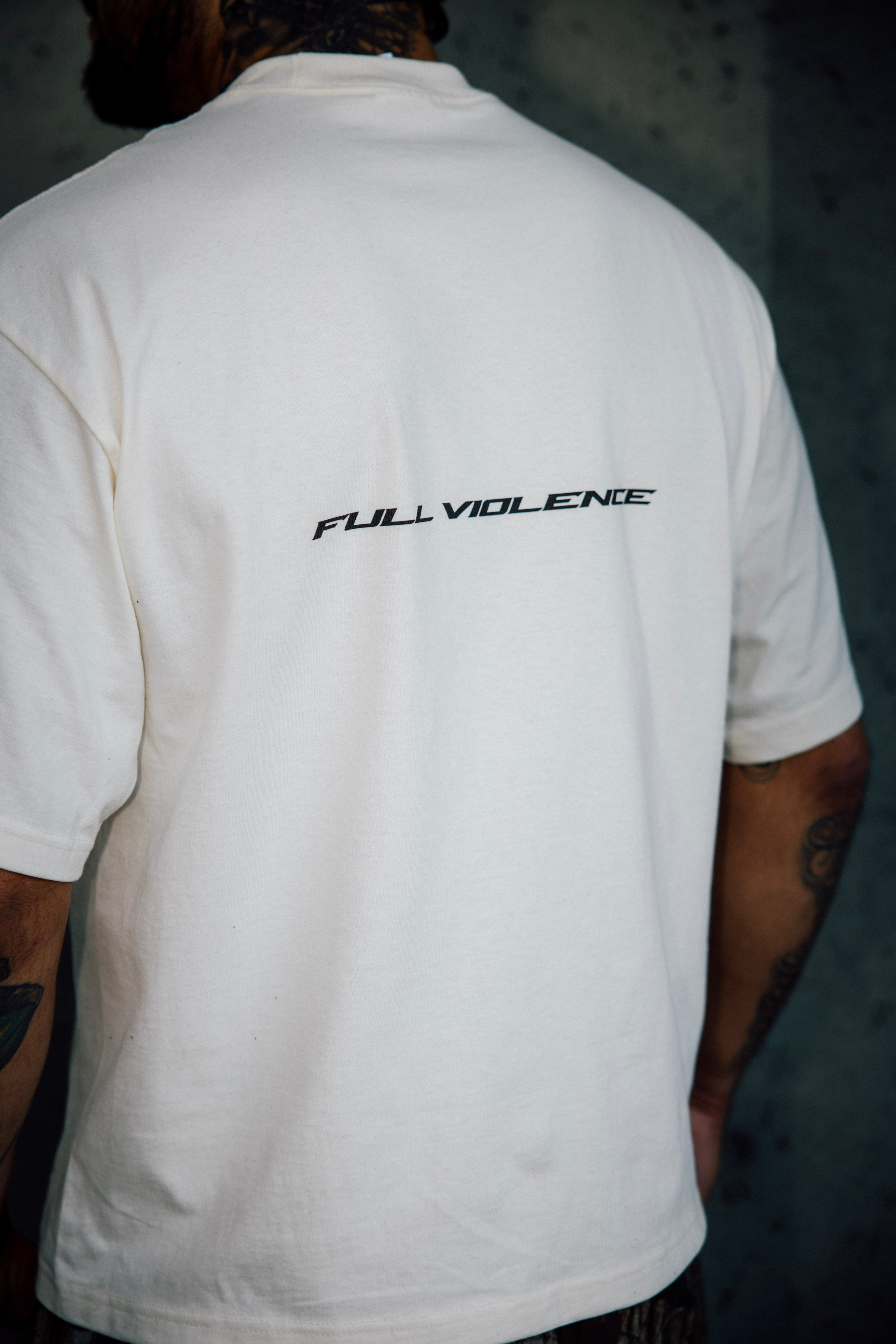 FV Cropped Tee - Off White