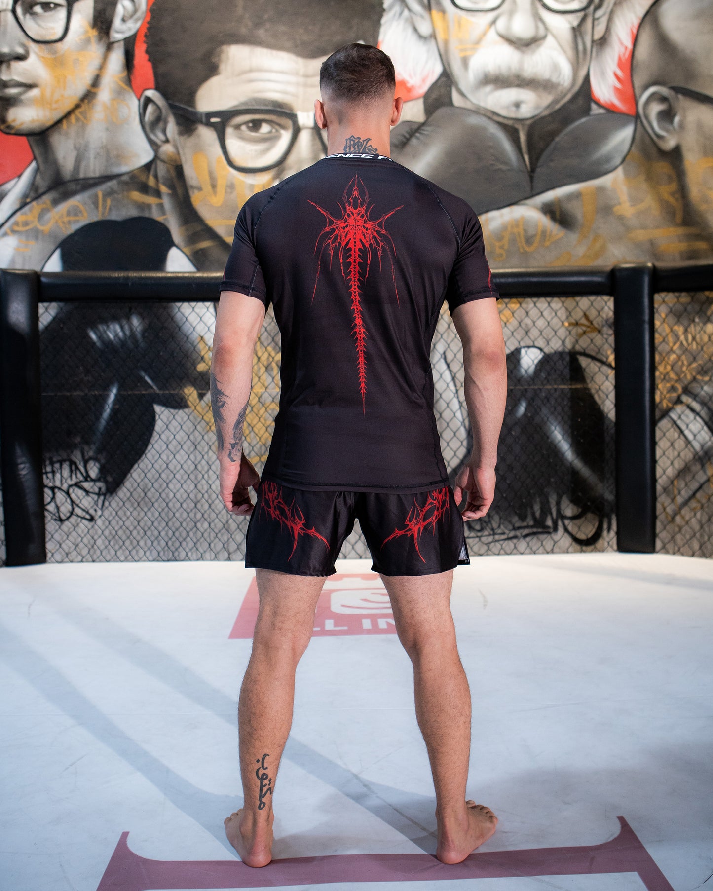 Cyberstrike Black Rash Guard