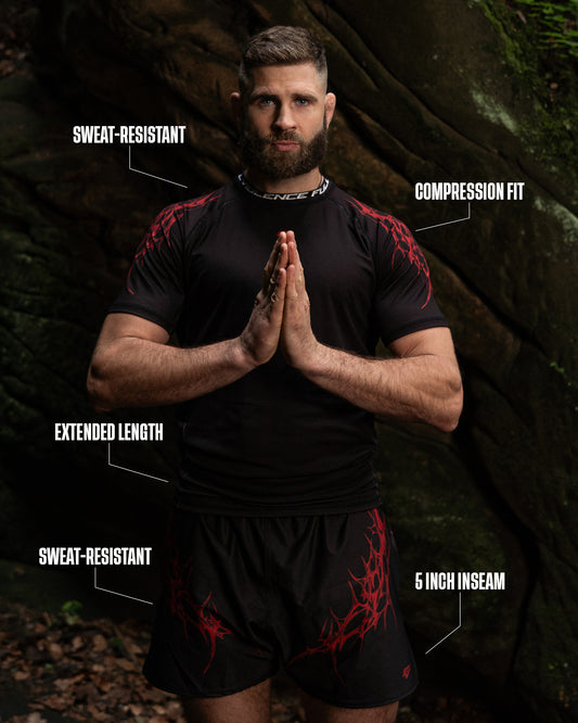 Cyberstrike Black Rash Guard