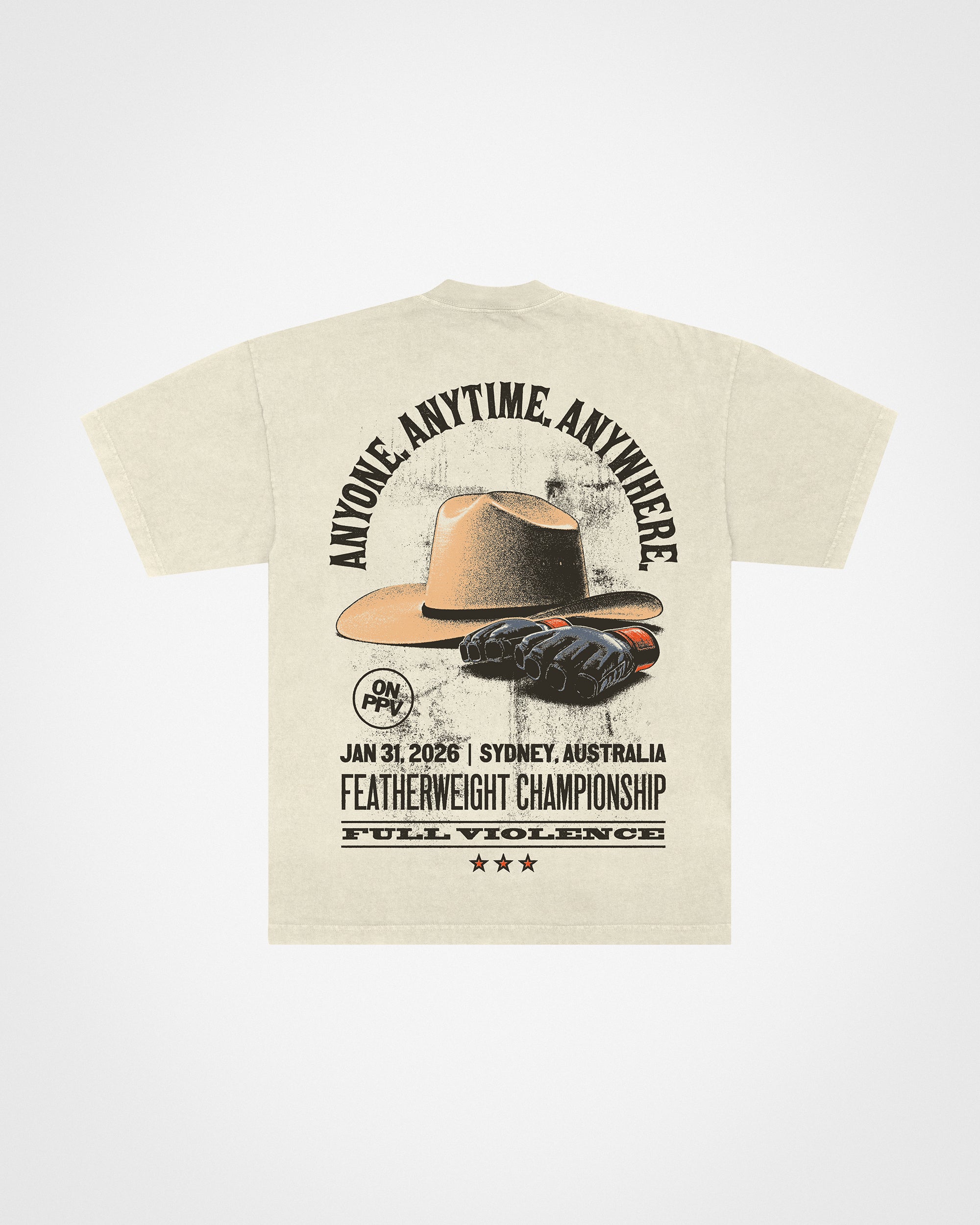 Anyone, Anytime, Anywhere Tee in Off-White
