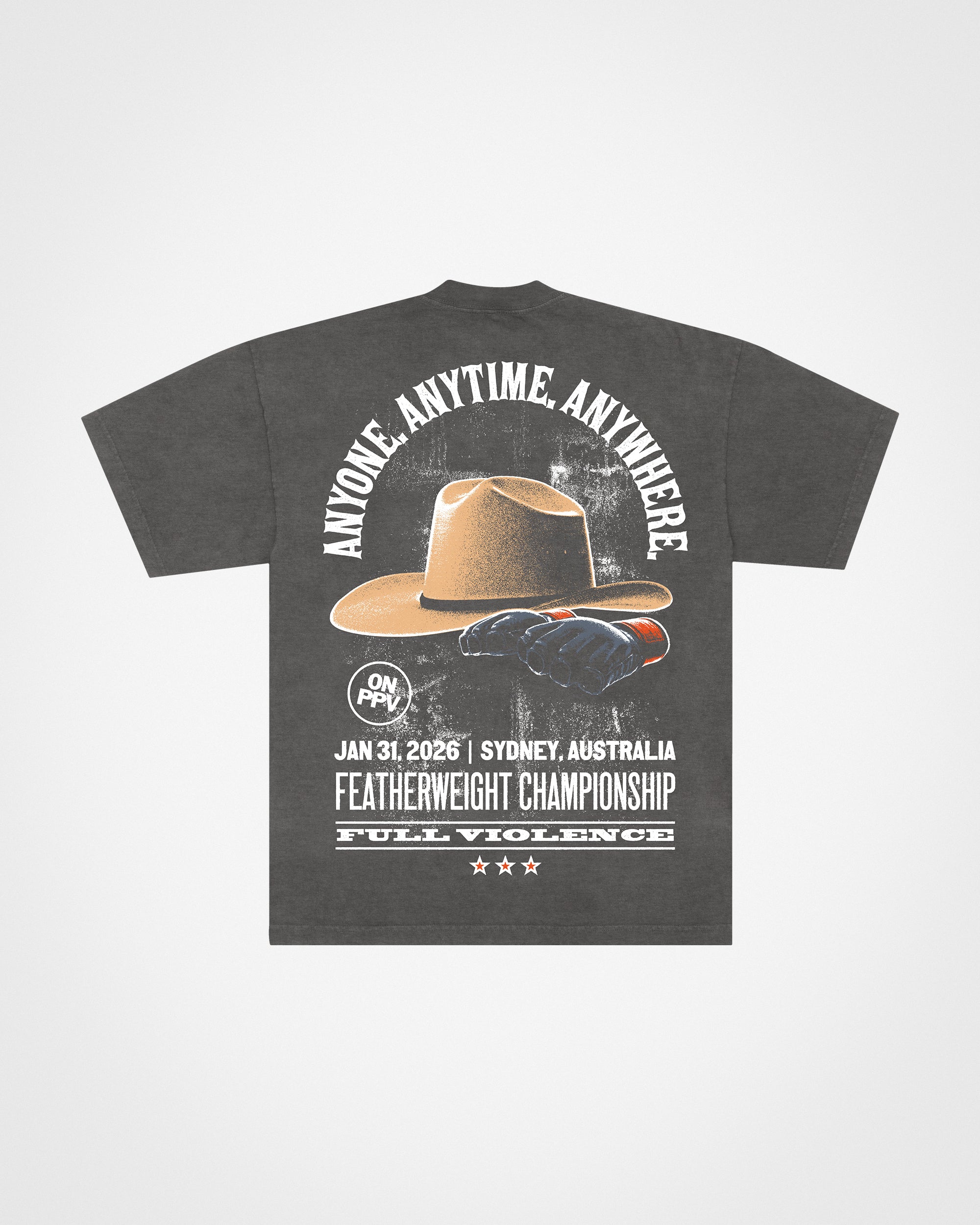 Anyone, Anytime, Anywhere Tee in Shadow