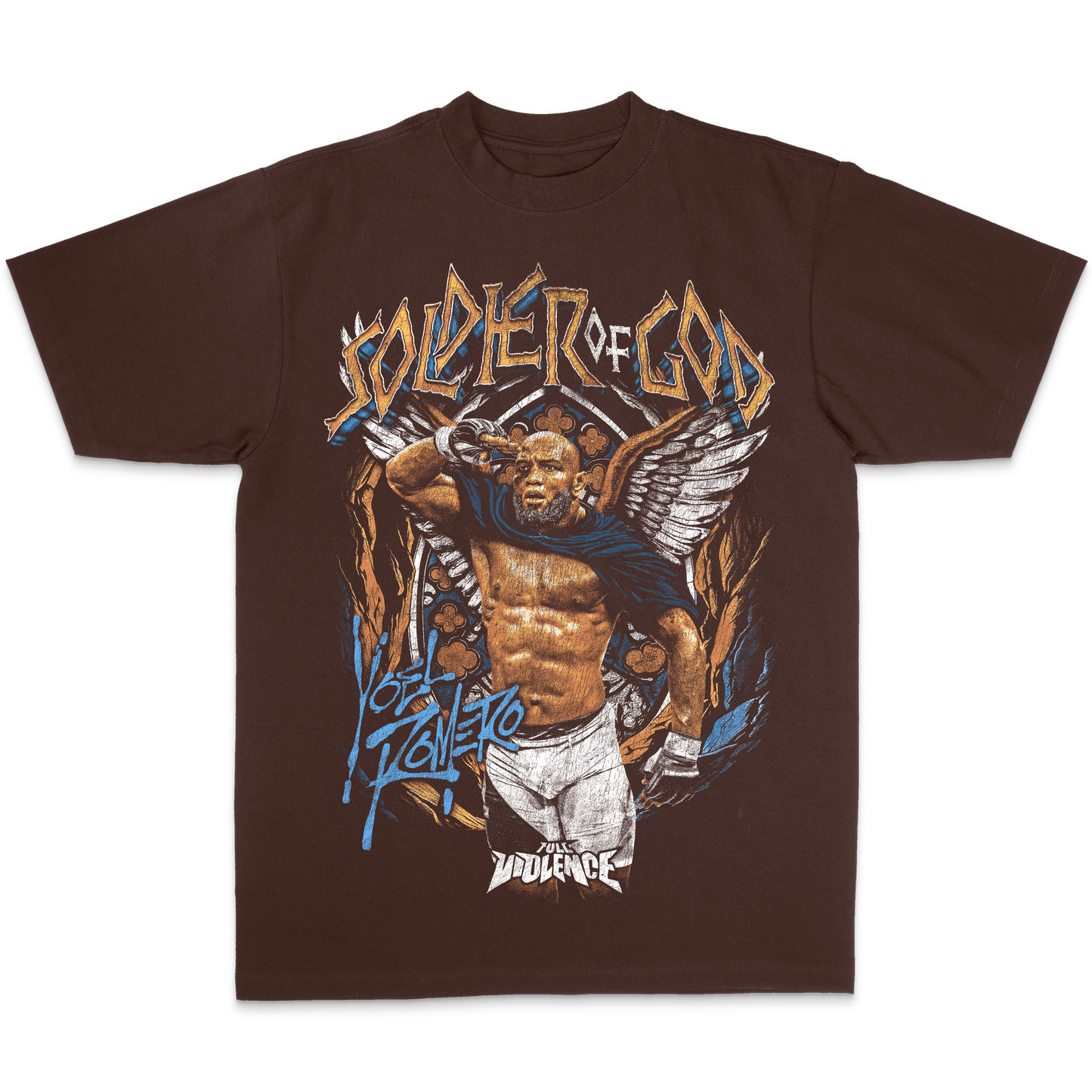 Soldier of God "Classic" Tee in Brown
