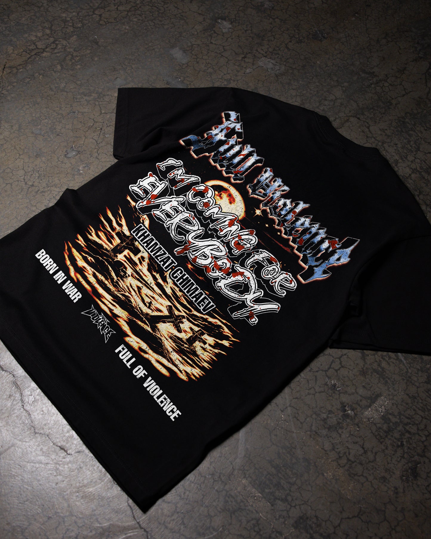 Born in War "Classic" Tee in Black