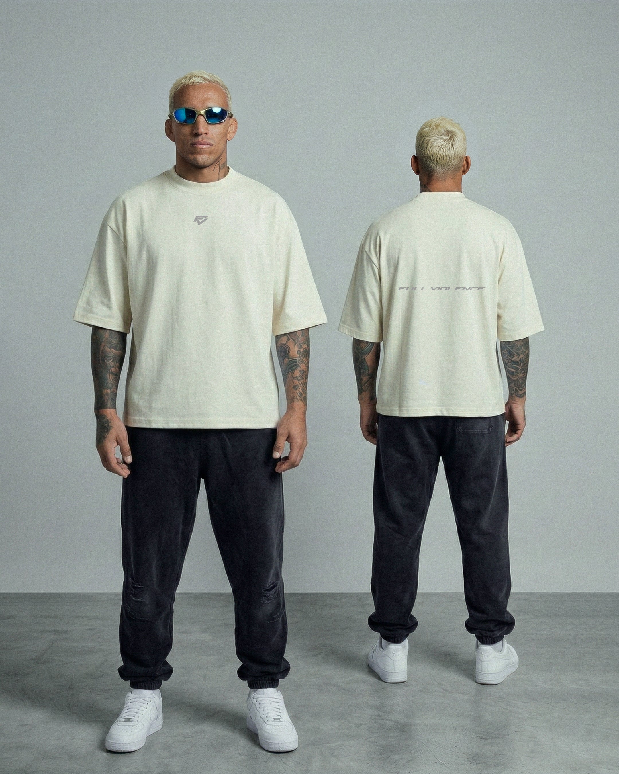 FV 3M Drop Shoulder Tee - Off White