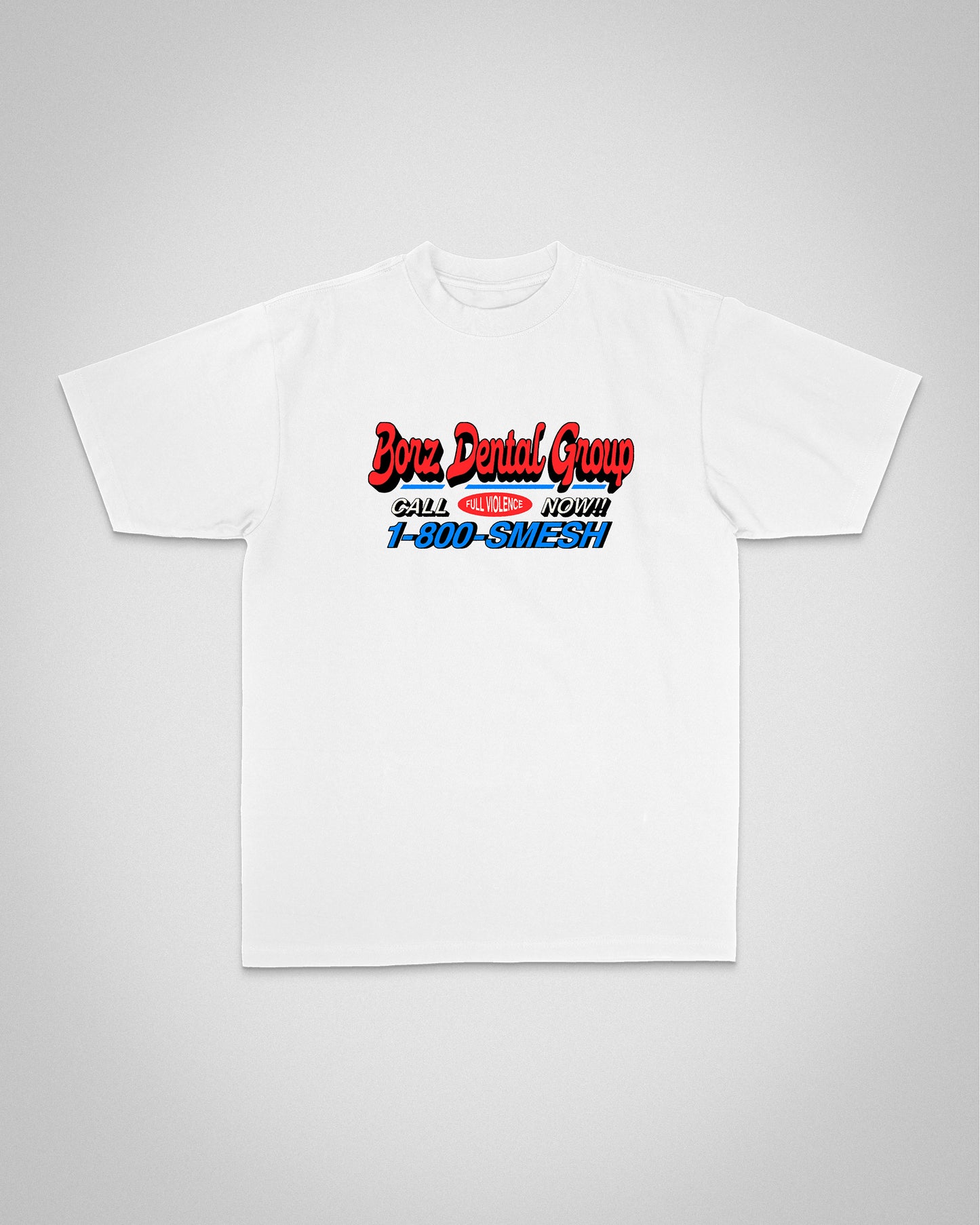 Borz Dental Group "Classic" Tee in White