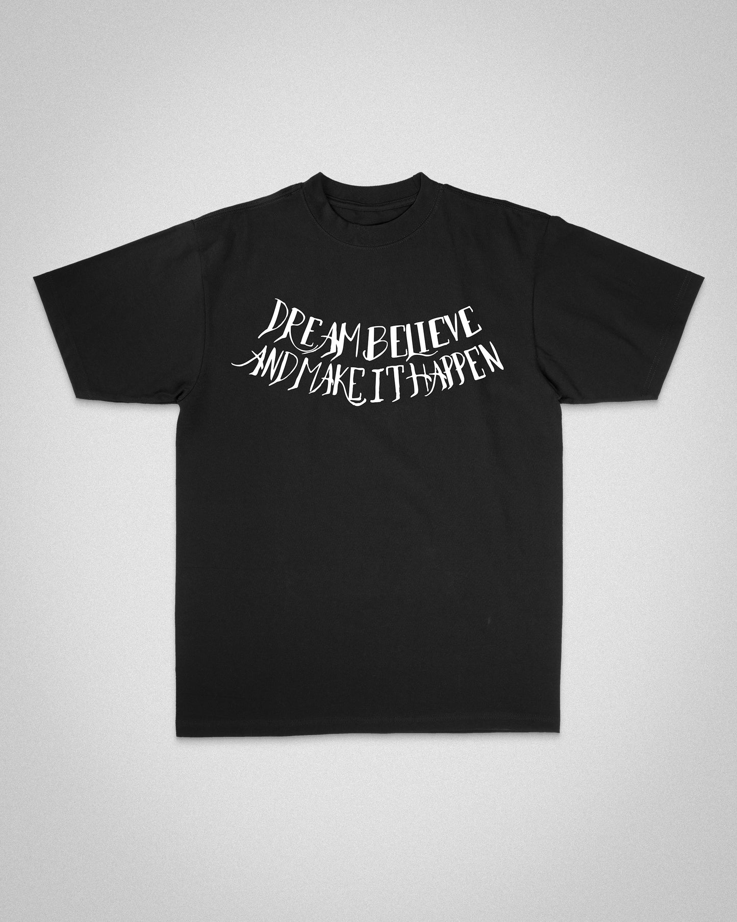 Dream Believe "Classic" Tee in Black