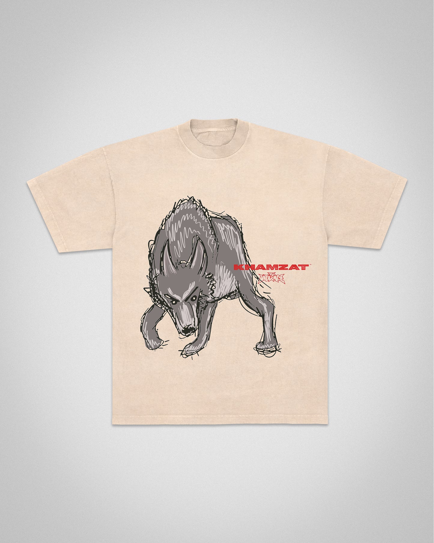 Coming for Everybody "Premium" Tee in Creme