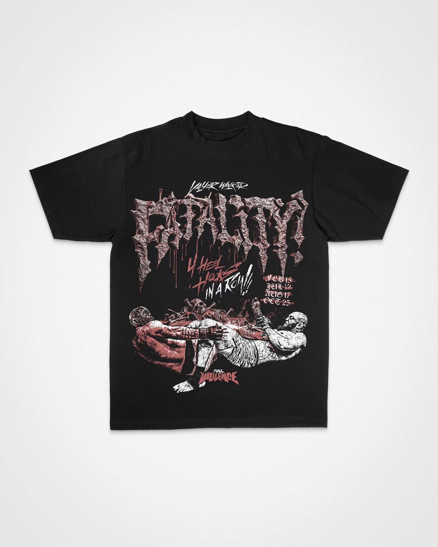 Heel Hook Fatality "Classic" Tee in Black