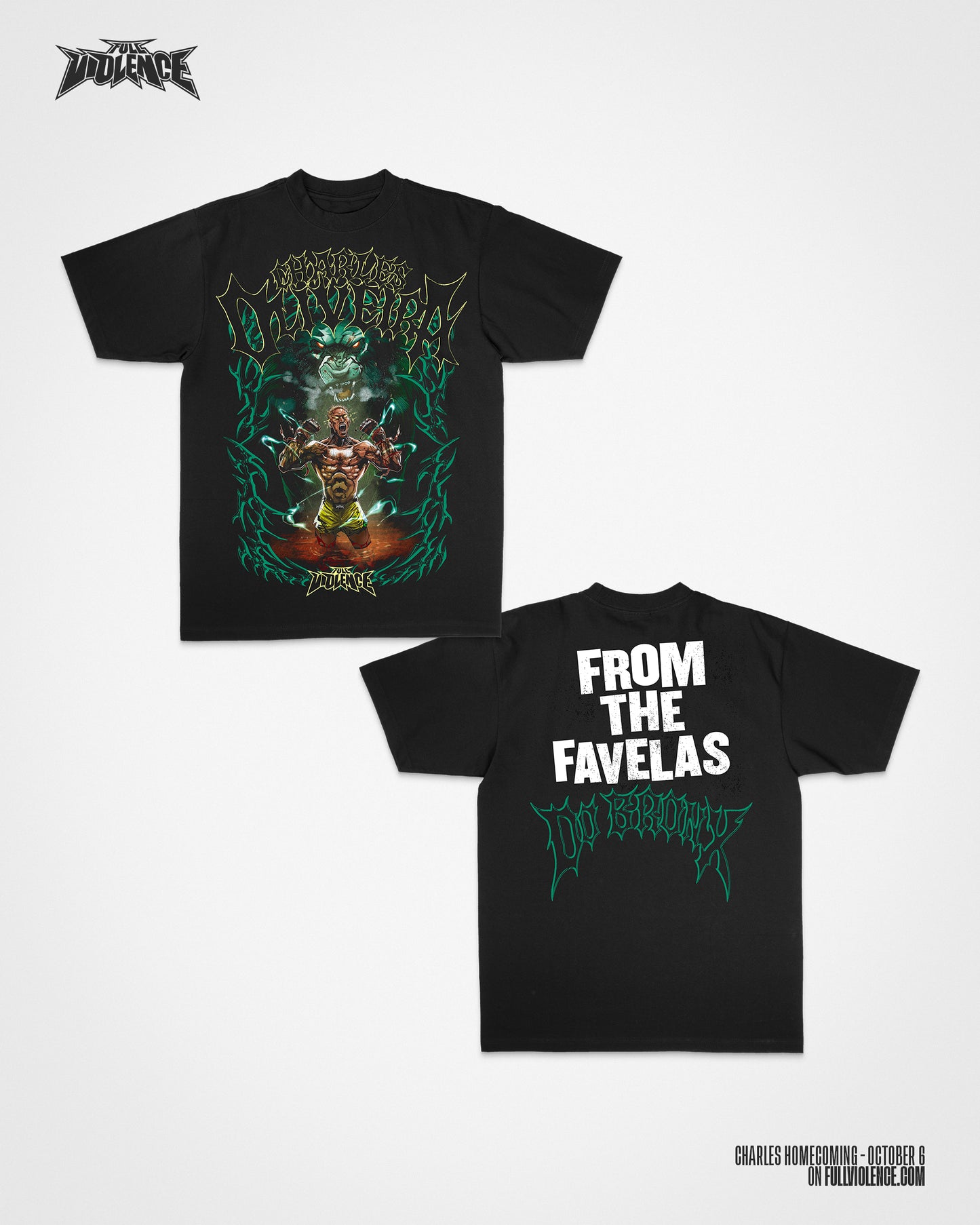 Lion Spirit "Classic" Tee in Black