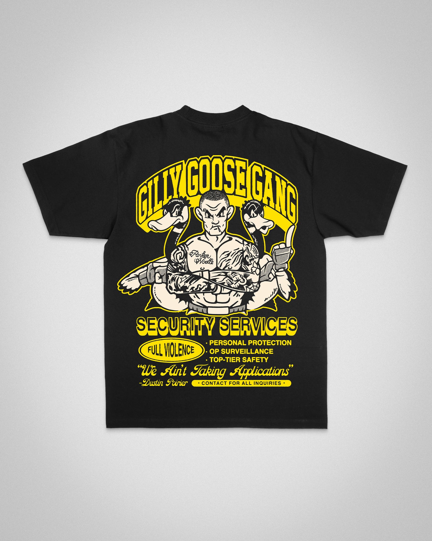 Gilly Goose Gang "Classic" Tee in Black