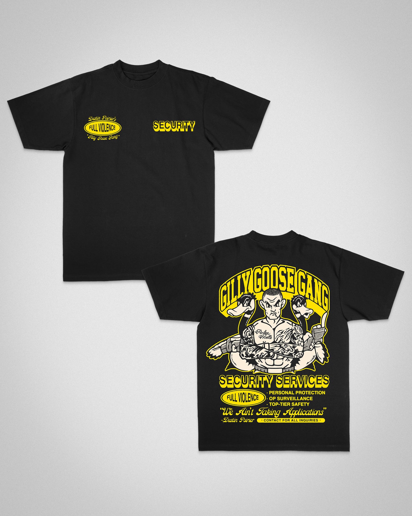 Gilly Goose Gang "Classic" Tee in Black