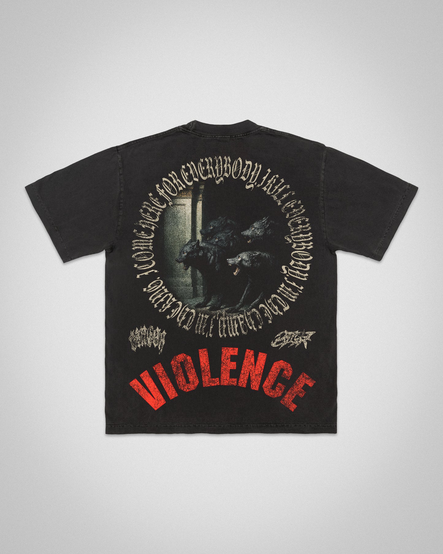 Khamzat is Violence "Classic" Tee in Black