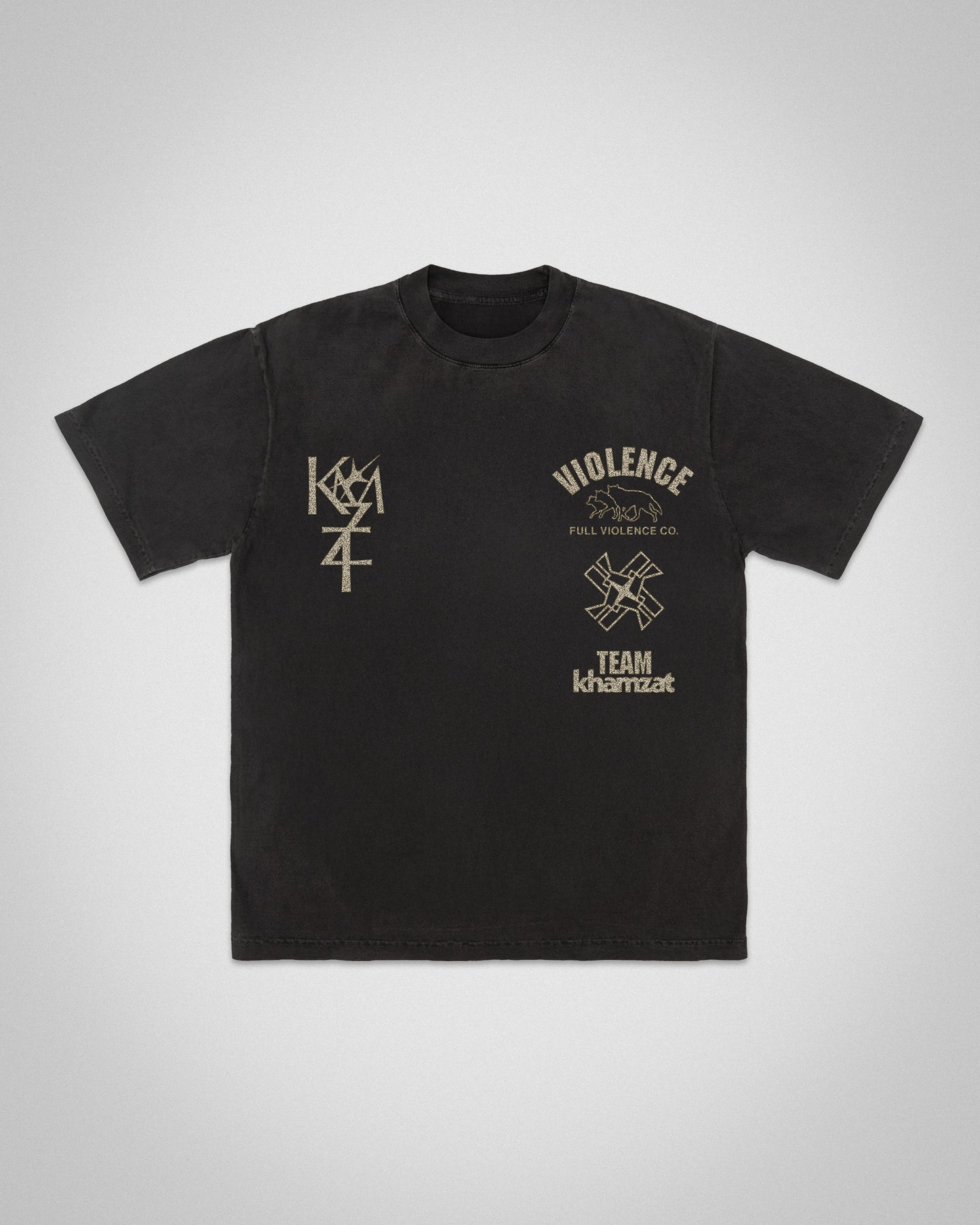 Khamzat is Violence "Classic" Tee in Black