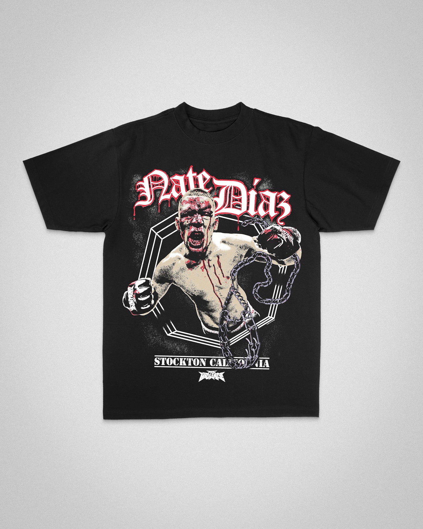 Stockton Slugger "Classic" Tee in Black