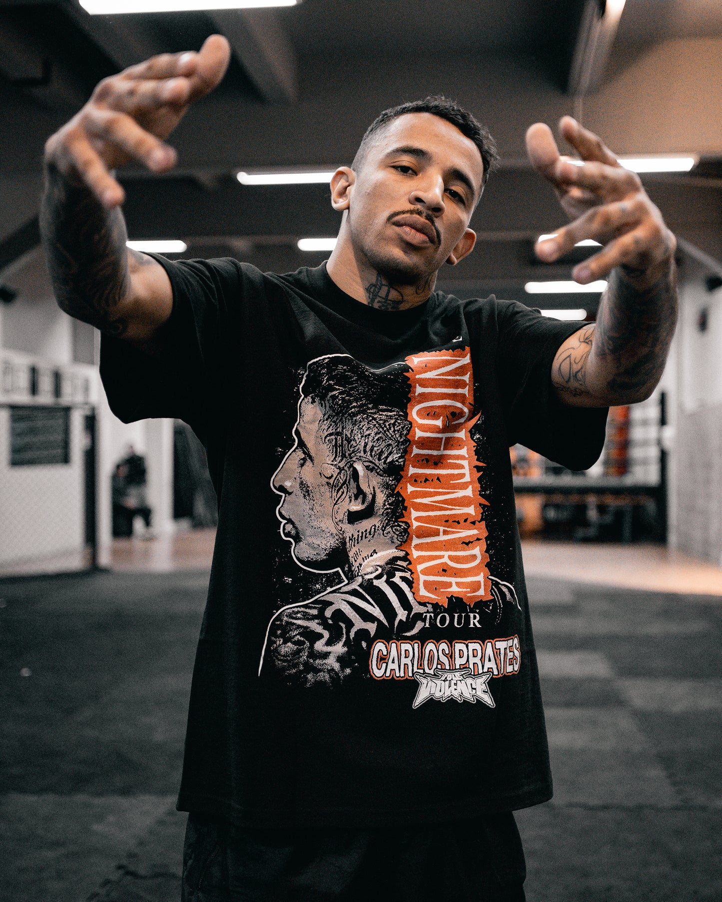 Nightmare Tour "Classic" Tee in Black