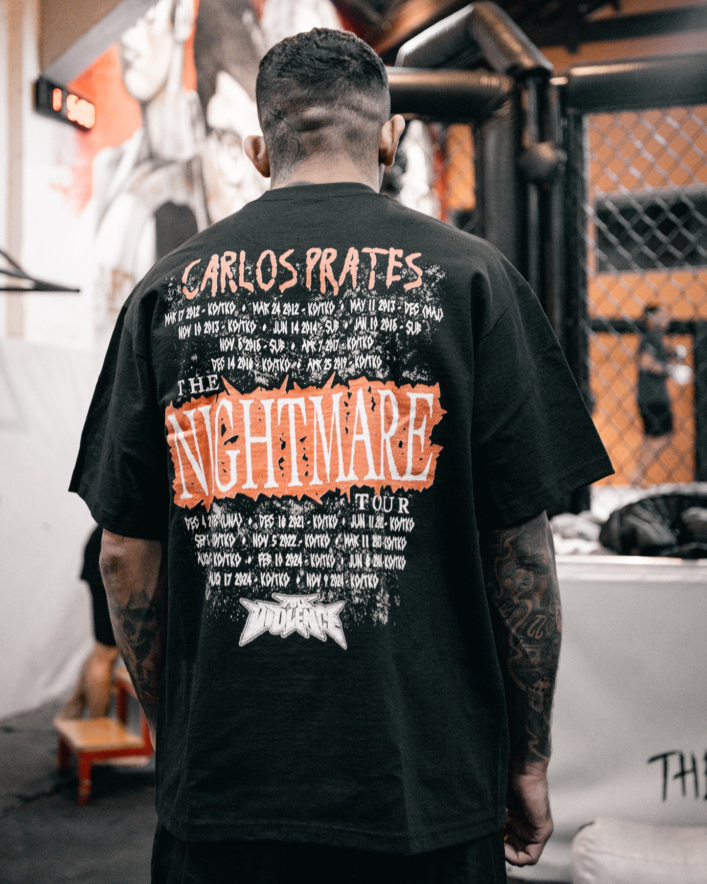Nightmare Tour "Classic" Tee in Black