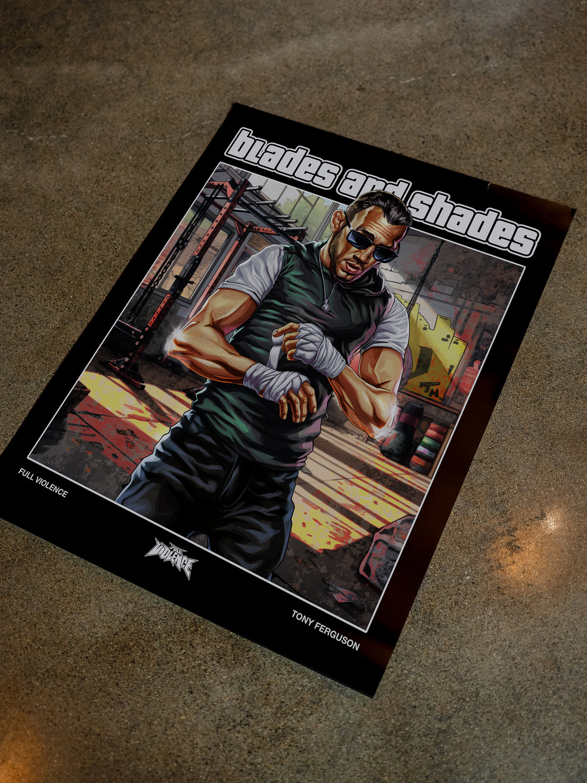 FV Gallery: Blades and Shades Poster 18 x 24
