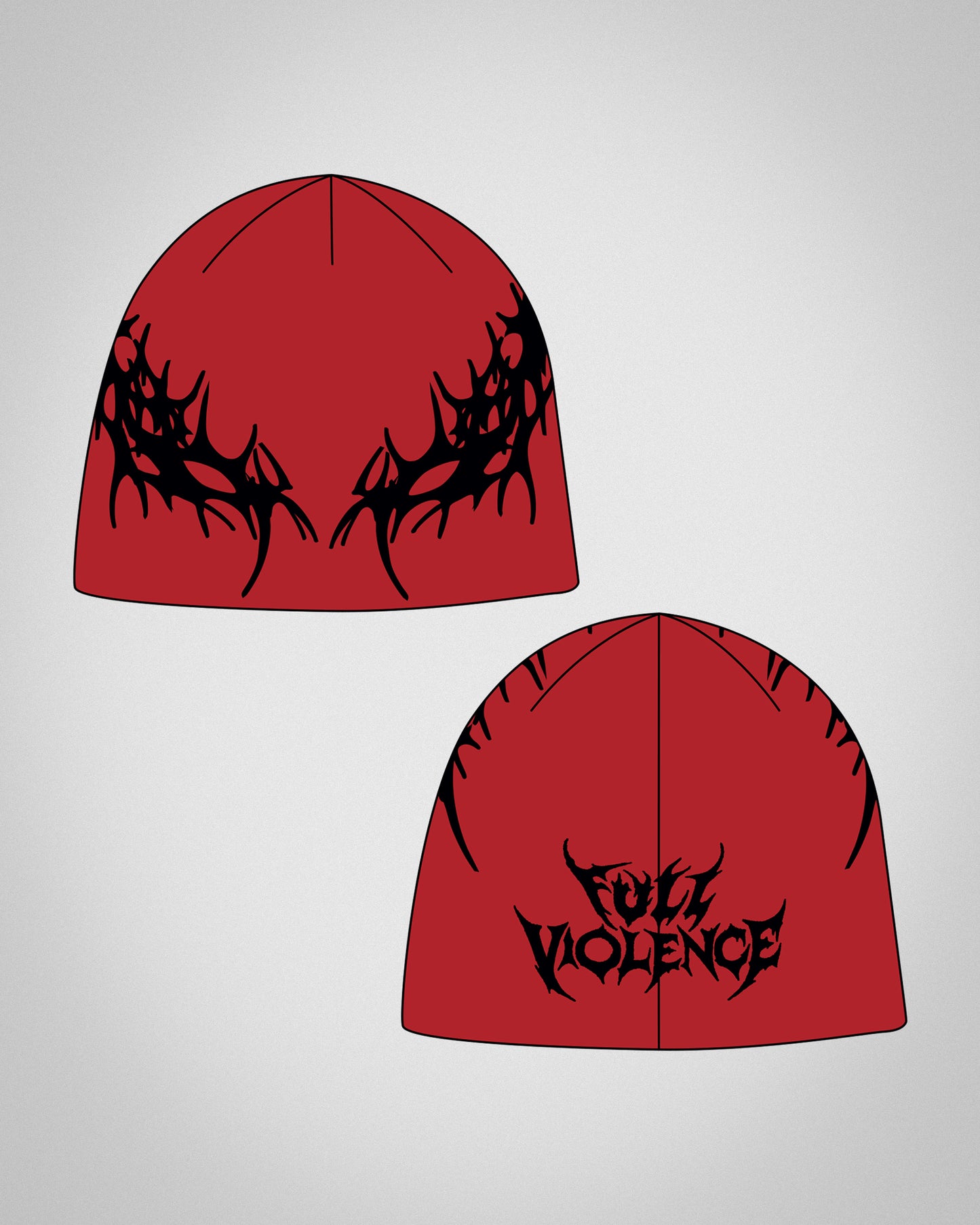 FV Cyber Skully in Red