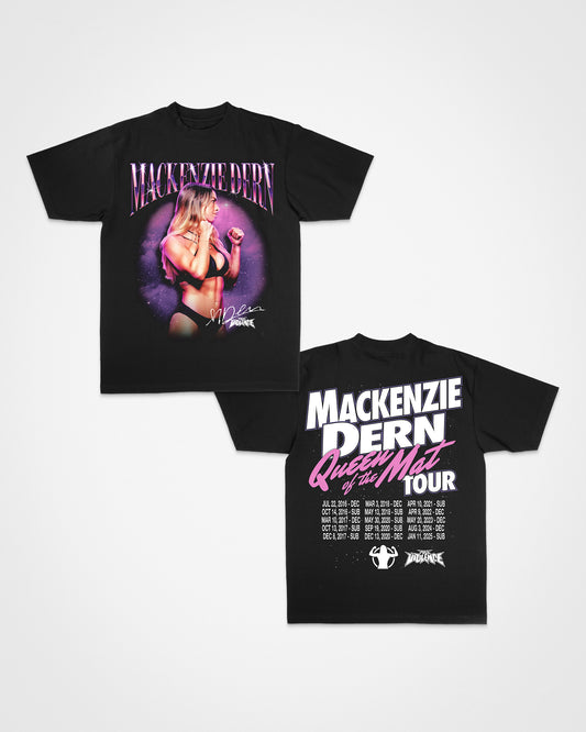 Queen of the Mat "Classic" Tee in Black