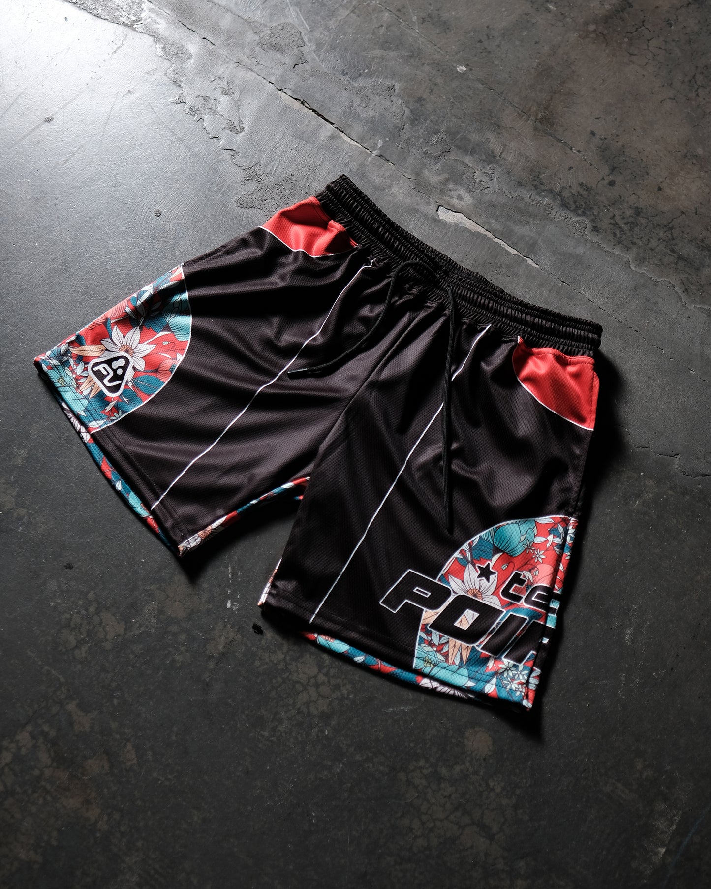 Dustin Floral Activewear Shorts