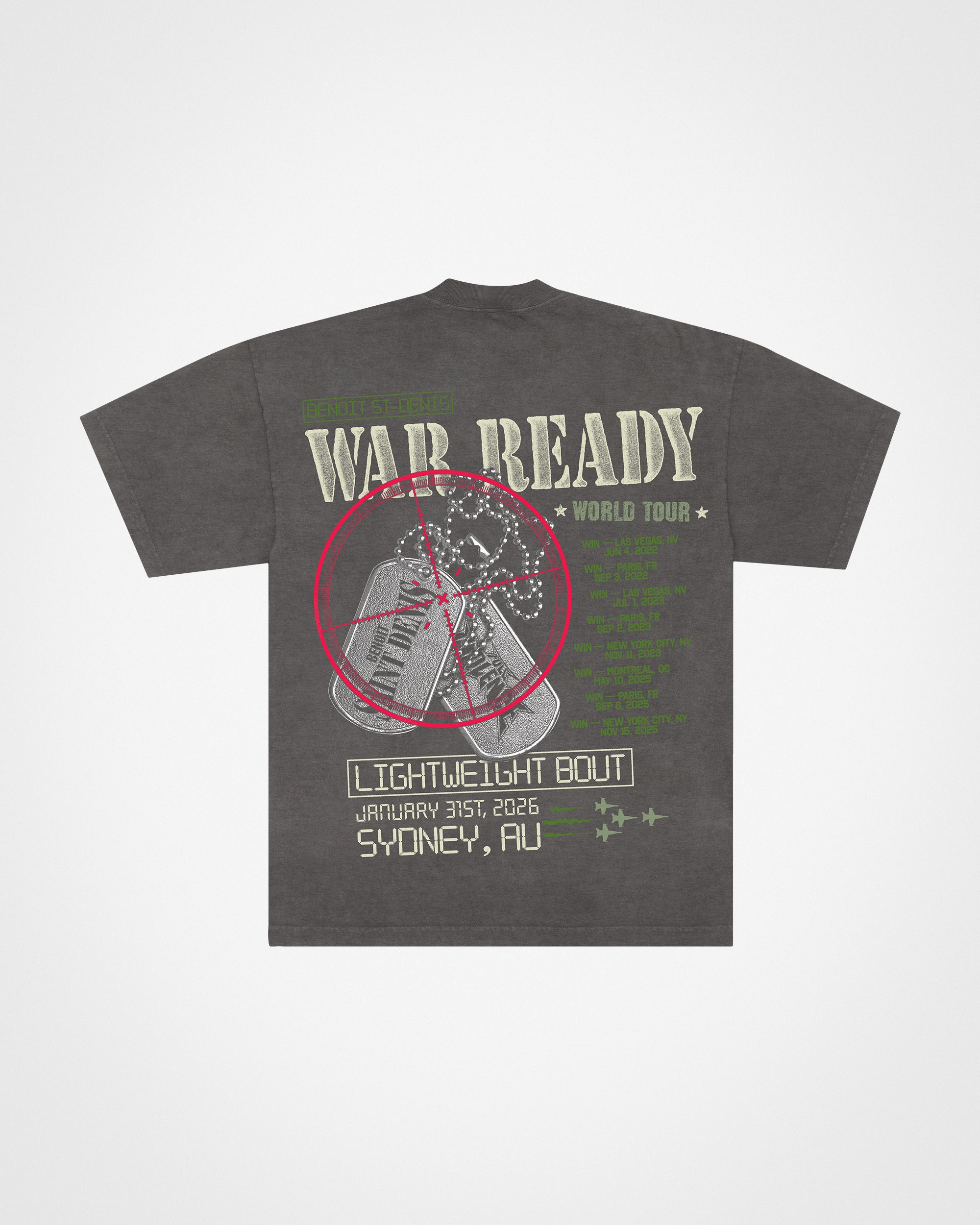 War Ready Tour Tee