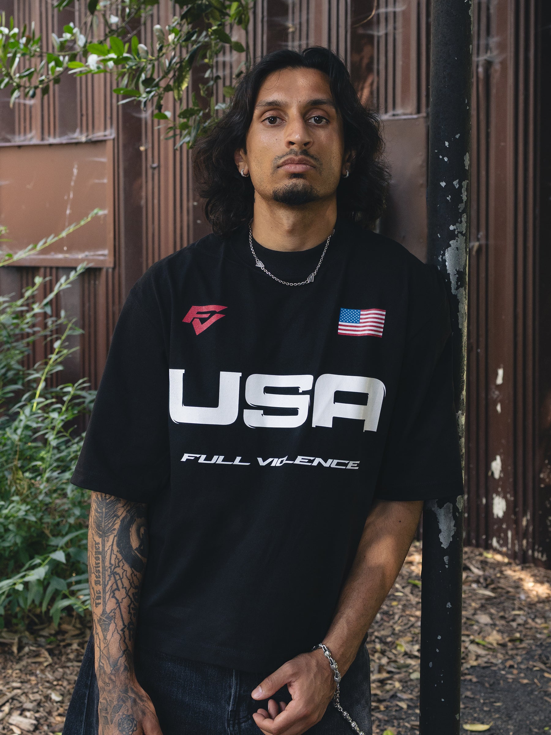 FV Team USA Drop Shoulder Tee