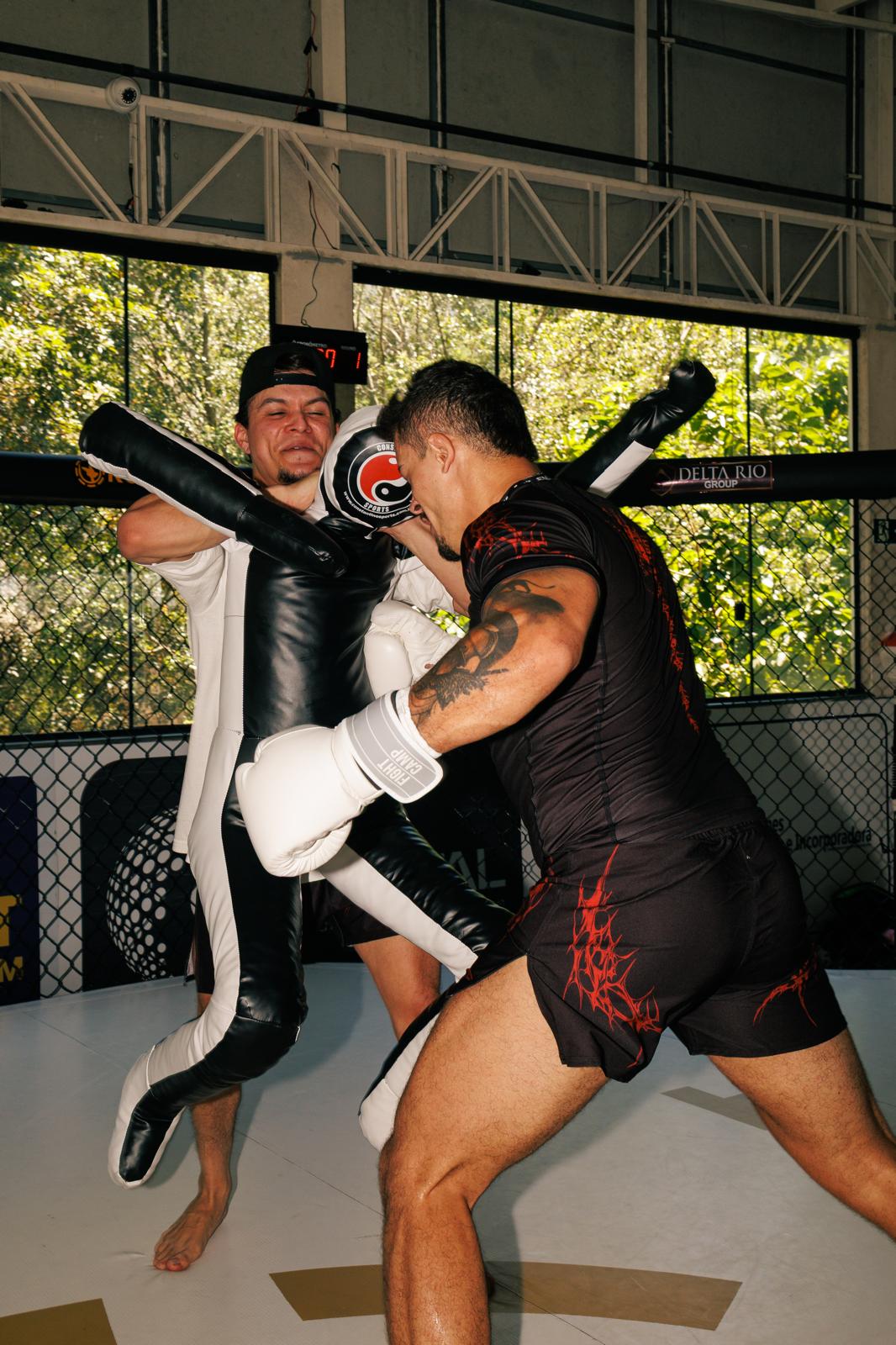Cyberstrike Black Fight Shorts