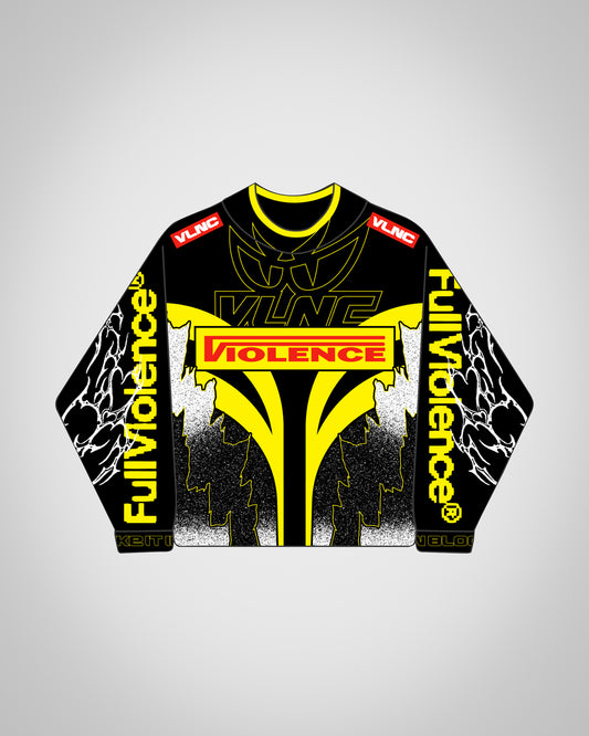 FV Cyber Long Sleeve in Black/Yellow