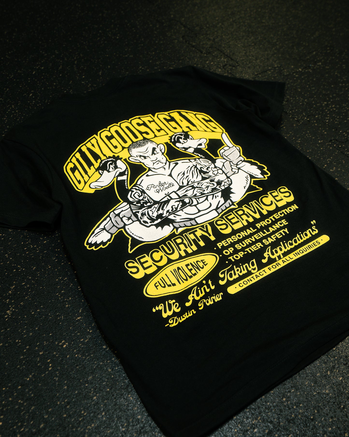 Gilly Goose Gang "Classic" Tee in Black